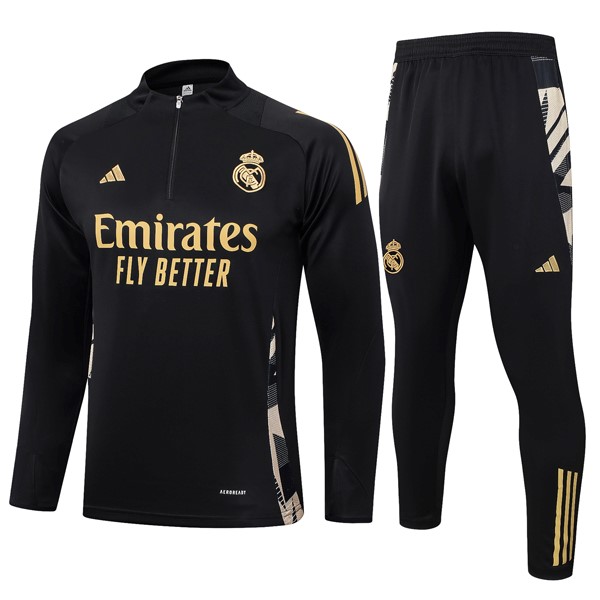 Sudadera De Training Real Madrid 2024 2025 Negro 3